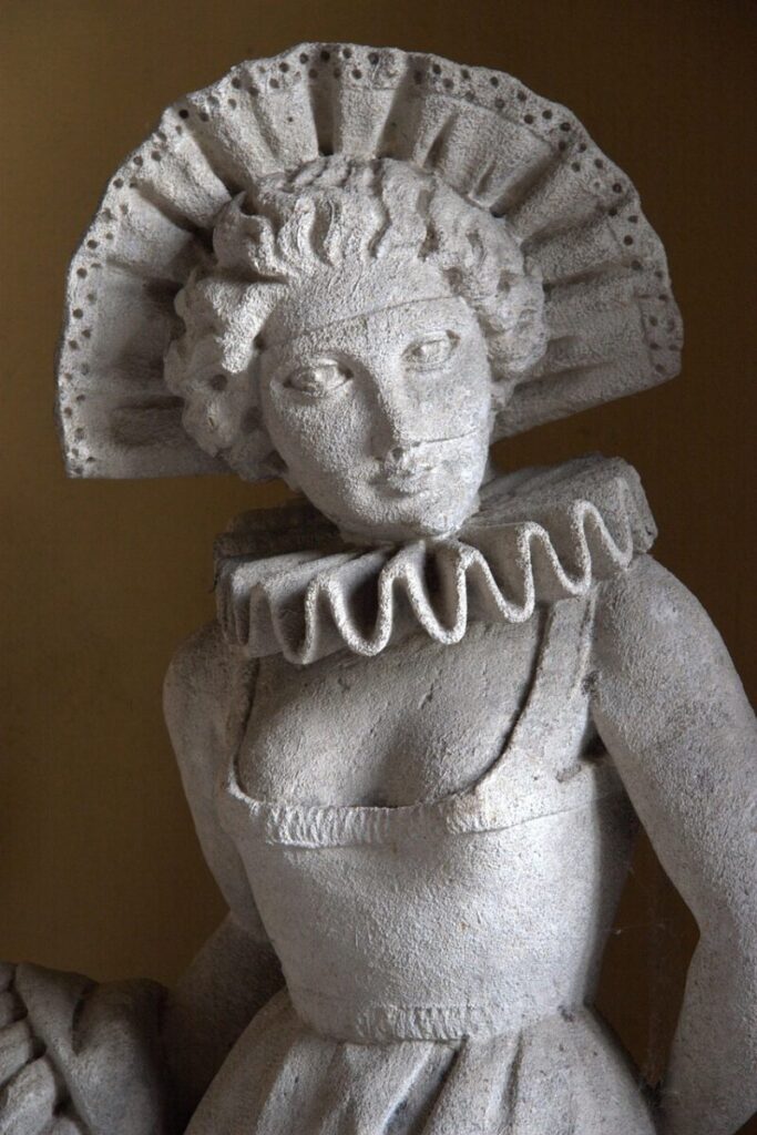 statue, sculpture, bust, stone, art, donna
